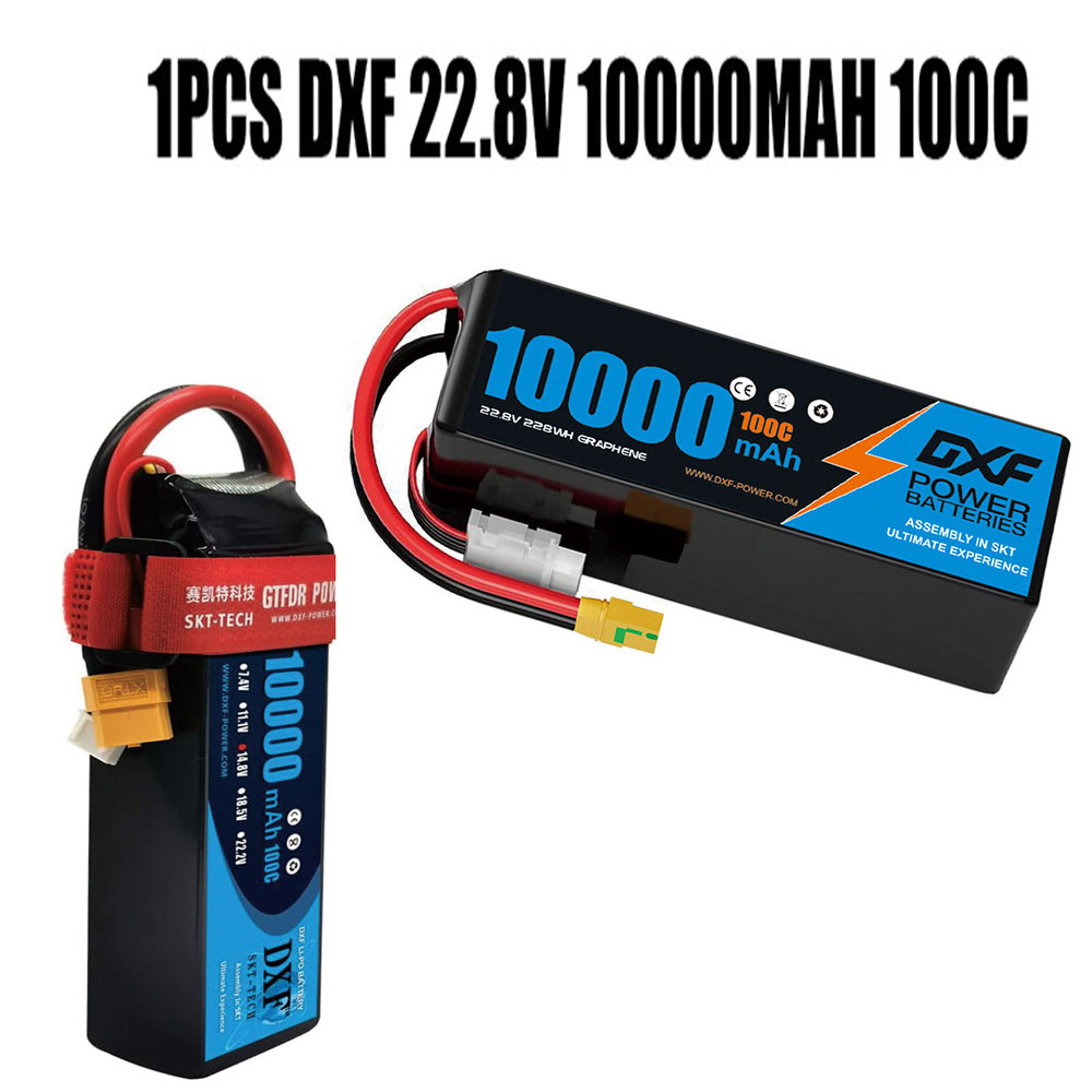6S Lipo Battery 22.2V 5000Mah - DXF 6S Lipo Battery 10000mAh 22.2V