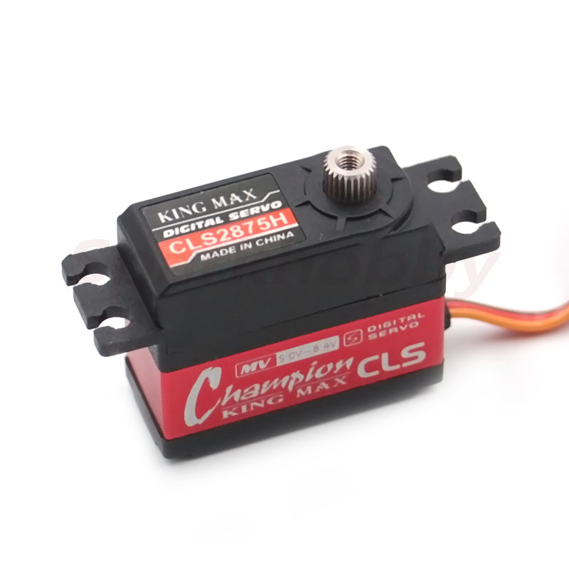 1PC KINGMAX CLS2875H 28g 11kg. - 6S Lipo Battery 22.2V 5000Mah recension och pris
