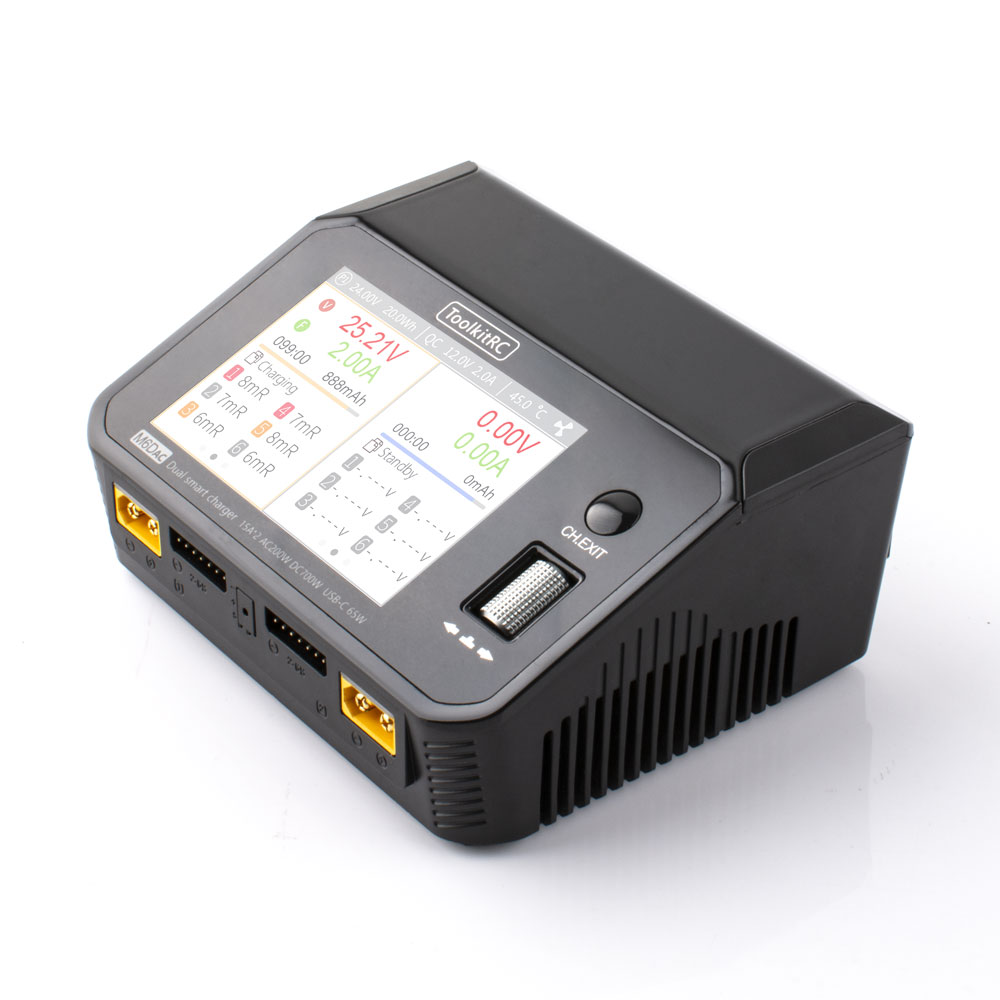 ToolkitRC M6DAC Dual Channel S - Toolkitrc M6Dac Smart Charger recension och pris